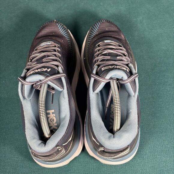Hoka One One Bondi 7 Running Shoes Men’s Size 9.5 Blue Gray Athletic Sneakers main image 4